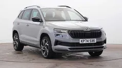 Meteor grey Used 2024 Skoda Karoq SportLine SUV | £27,995 (Fair price)