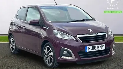 Begagnad Peugeot 108 Allure 82 HK (60 kW) 2018 Lila Halvkombi