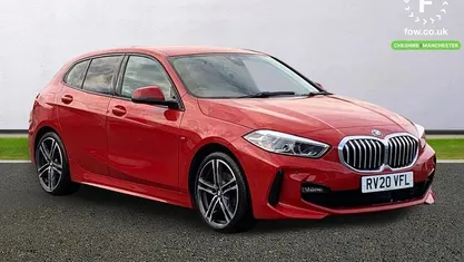 Used BMW 118 M Sport 150 HP (110 kW) 2020 Red Hatchback