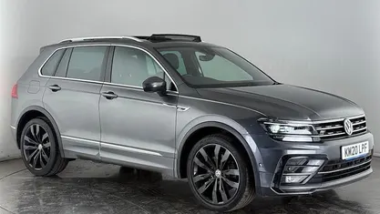 Grey Used 2020 VW Tiguan R-line SUV | £19,800 (Good price)