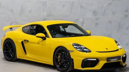 Used Porsche 718 Cayman 420 HP (308 kW) 2022 Yellow Coupe