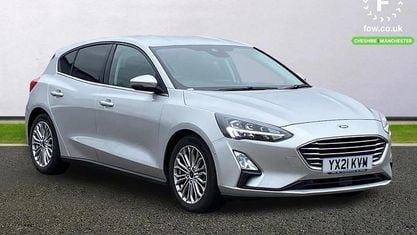 Begagnad Ford Focus Titanium X 155 HK (114 kW) 2021 Silver Halvkombi