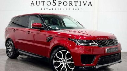 Używany Land Rover Range Rover Sport HSE 404 KM (297 kW) 2021 Czerwony SUV
