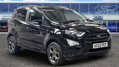 Black Used 2022 Ford Ecosport ST-Line SUV | £13,995 (Fair price)