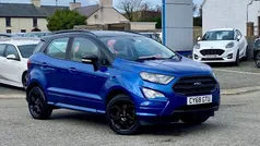 Blue Used 2018 Ford Ecosport ST-Line SUV | £9,899 (Fair price)