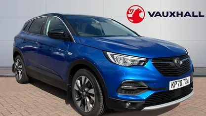 Used Vauxhall Grandland X 131 HP (96 kW) 2020 Blue SUV