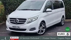 White Used 2015 Mercedes V220 MPV | £24,250 (Super price)