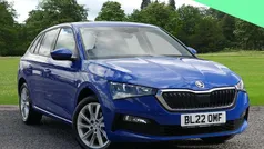 Blue Used 2022 Skoda Scala SE L Hatchback | £15,495 (Fair price)