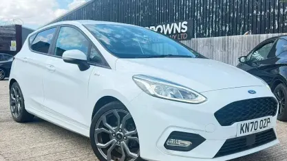 Used Ford Fiesta ST-Line 95 HP (69 kW) 2020 White Hatchback