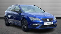 Mystery blue Used 2020 Seat Leon Black Edition Estate | £15,450 (Fair price)