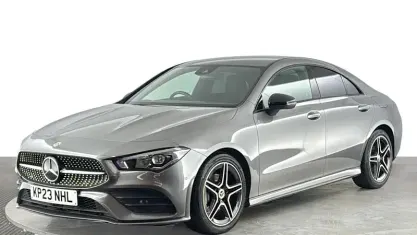 Used Mercedes CLA180 AMG line 136 HP (100 kW) 2022 Grey Coupe