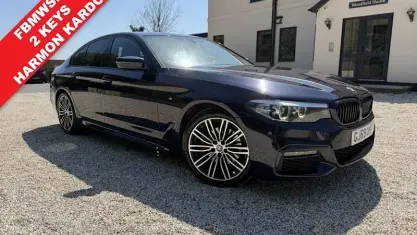 Begagnad BMW 520 M Sport 190 HK (139 kW) 2019 Svart Sedan