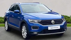 Blue Used 2018 VW T-Roc SEL SUV | £13,524 (Fair price)