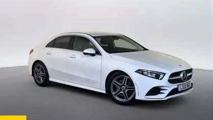 Used Mercedes A220 AMG line 190 HP (139 kW) 2020 White Sedan