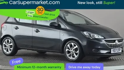 Używany Vauxhall Corsa 75 KM (55 kW) 2017 Szary Hatchback