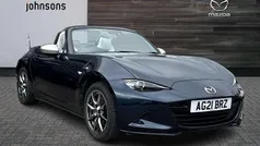 Blue Used 2021 Mazda MX5 Inclusive Cabriolet | £19,990 (Fair price)