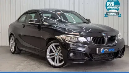 Used BMW 218 M Sport 150 HP (110 kW) 2017 Black Coupe