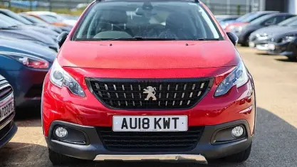 Used Peugeot 2008 GT-line 131 HP (96 kW) 2018 Red SUV