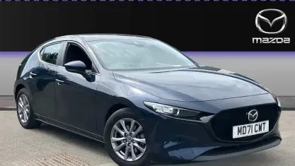 Used Mazda 3 122 HP (89 kW) 2022 Blue Hatchback