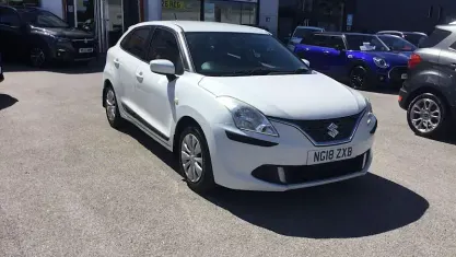 Used Suzuki Baleno SZ3 90 HP (66 kW) 2018 White Hatchback