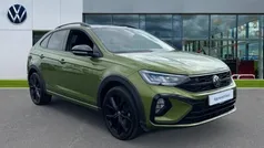 Visual green metallic black Used 2024 VW Taigo R-line SUV | £24,252 (Fair price)