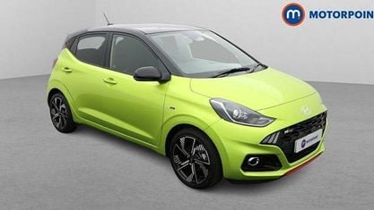 Używany Hyundai i10 N Line 90 KM (66 kW) 2025 Zielony Hatchback