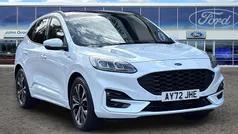 White Used 2022 Ford Kuga ST-Line X SUV | £19,995 (Fair price)