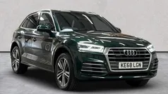 Green Used 2018 Audi Q5 S-Line SUV | £24,630 (Fair price)
