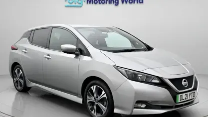 Used Nissan Leaf N-Connecta 110 kW (150 HP) 2021 Silver Hatchback