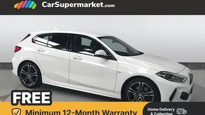Used BMW 118 M Sport 136 HP (100 kW) 2021 White Hatchback