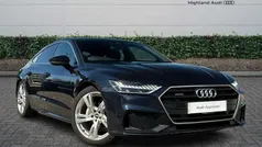 Blue Used 2022 Audi A7 S-Line Hatchback | £34,985 (Fair price)