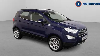 Blue Used 2022 Ford Ecosport Titanium SUV | £10,999 (Fair price)