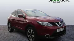 Red Used 2015 Nissan Qashqai N-TEC SUV | £7,849 (Fair price)