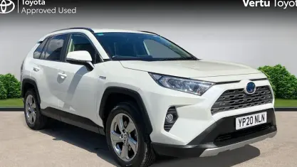 Used Toyota RAV4 Hybrid Design 218 HP (160 kW) 2020 White SUV