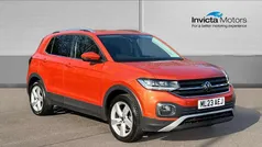 Energetic orange metallic Used 2023 VW T-Cross SEL SUV | £17,800 (Fair price)