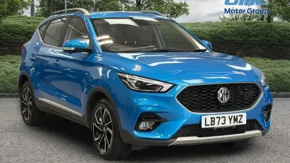 Used MG ZS Exclusive 106 HP (77 kW) 2023 Blue SUV