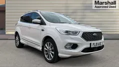 White Used 2019 Ford Kuga Vignale SUV | £16,950 (Fair price)