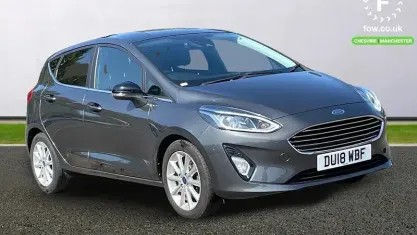 Used Ford Fiesta Titanium 125 HP (91 kW) 2018 Grey Hatchback