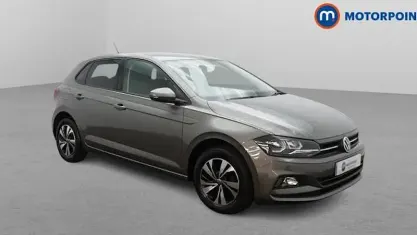 Begagnad VW Polo Match 95 HK (69 kW) 2021 Grå Halvkombi