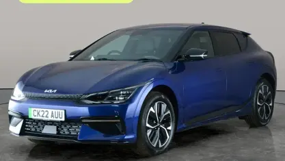 Begagnad Kia EV6 GT-Line 239 kW (325 HK) 2022 Blå SUV
