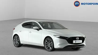 White Used 2025 Mazda 3 Exclusive-Line Hatchback | £18,399 (Good price)
