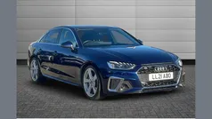 Blue Used 2021 Audi A4 S-Line Sedan | £22,550 (Fair price)