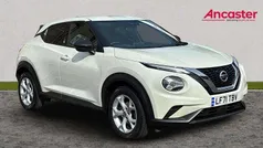 Pearl storm white Used 2021 Nissan Juke N-Connecta SUV | £13,975 (Fair price)