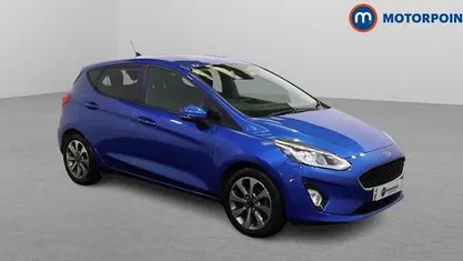Used Ford Fiesta Trend 95 HP (69 kW) 2020 Blue Hatchback