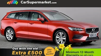 Used Volvo V60 Momentum 150 HP (110 kW) 2019 Red Estate