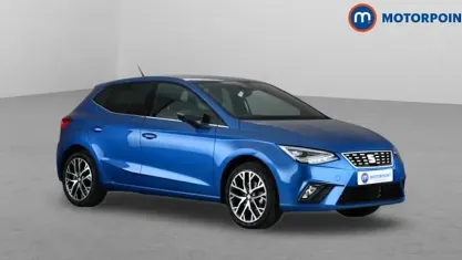 Used Seat Ibiza XCELLENCE 116 HP (85 kW) 2025 Blue Hatchback