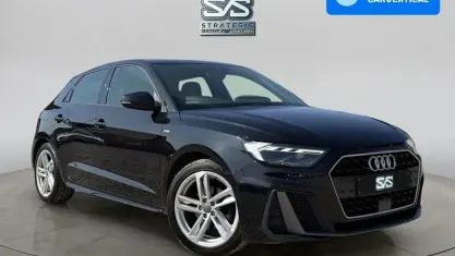 Used Audi A1 Sportback S-Line 116 HP (85 kW) 2019 Black Hatchback