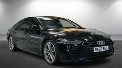 Mythos black Used 2022 Audi A7 Sportback Black Edition Hatchback | £31,750 (Fair price)