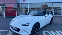 White Used 2017 Mazda MX5 Cabriolet | £13,771 (Fair price)