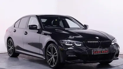 Black Used 2021 BMW 330e M Sport Sedan | £24,849 (Fair price)